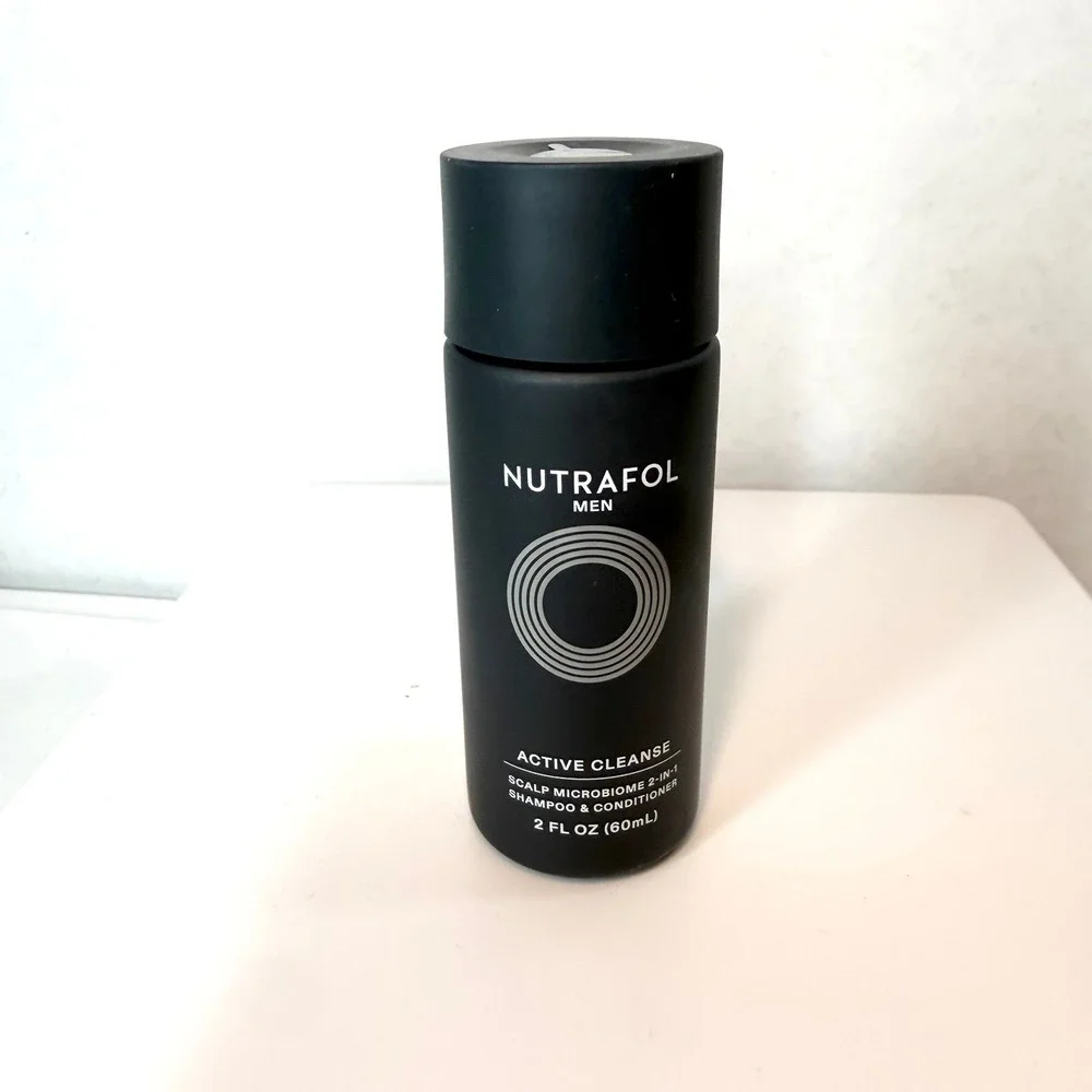 Nutrafol Men Active CleanseShampoo & Conditioner Scalp Microbiome 2-in-1 2fl oz